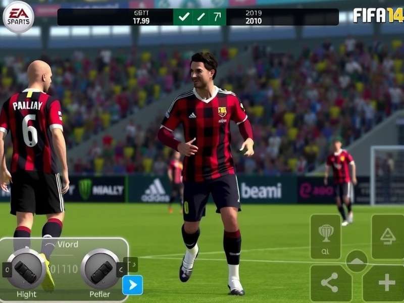 Indian players enjoying FIFA 14 CL Master